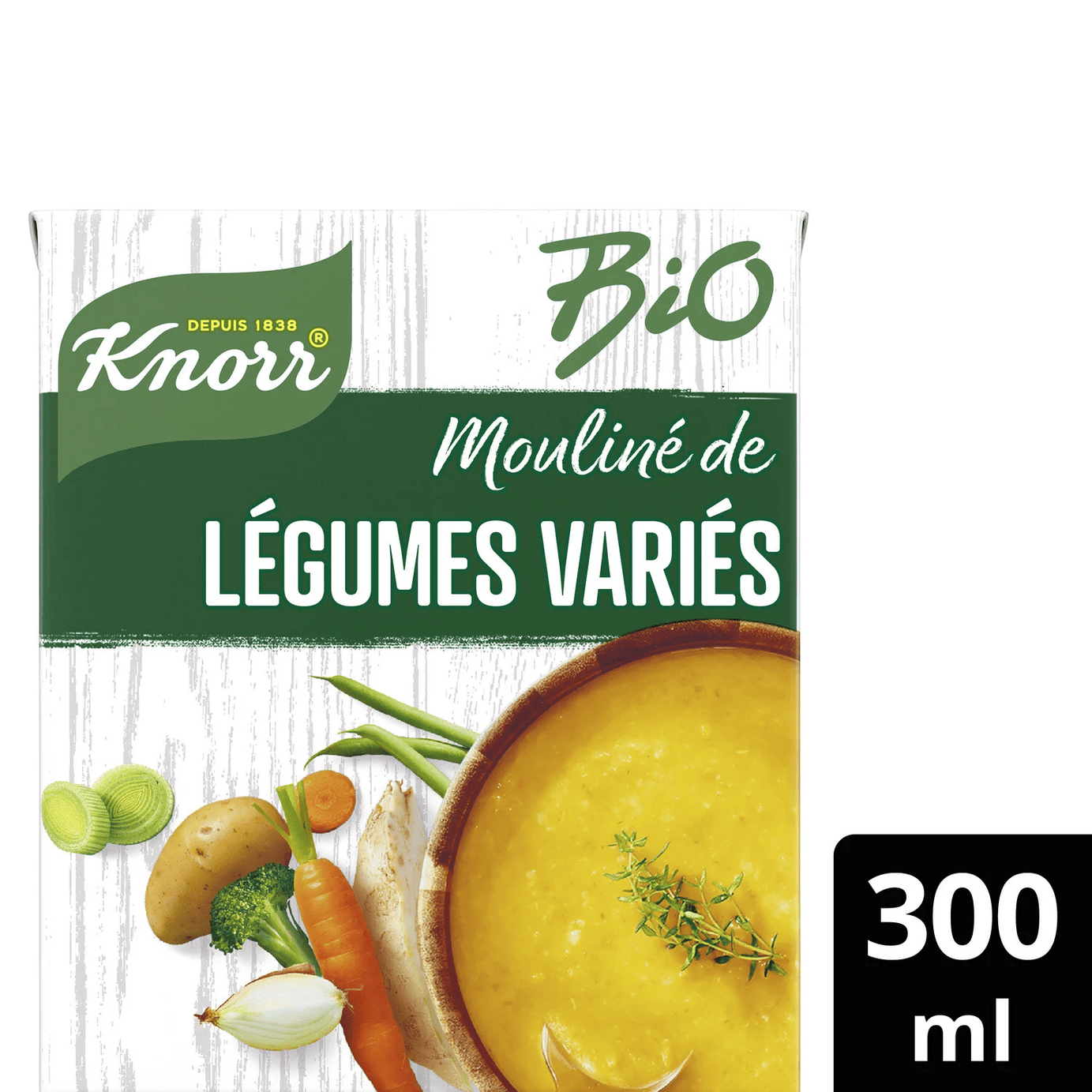 Soupe Bio Mouliné de Légumes Variés KNORR - ARSHPRIX